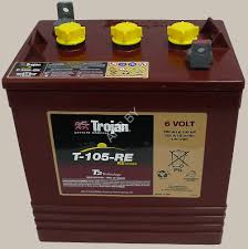 Trojan T-105RE Deep Cycle Тяговая аккумуляторная батарея