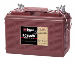 Trojan SCS225 Deep Cycle Тяговая аккумуляторная батарея ДЛЯ RV И ЛОДОЧНЫХ ЭЛЕКТРОМОТОРОВ c T2 Technology™